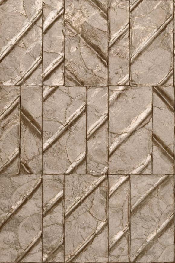 Arte Luster Perula behang in kleur Sepia (70302) - Product close-up