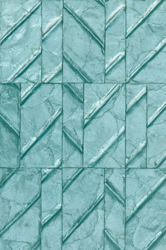 Arte Luster Perula behang in kleur Lagune (70303) - Product close-up