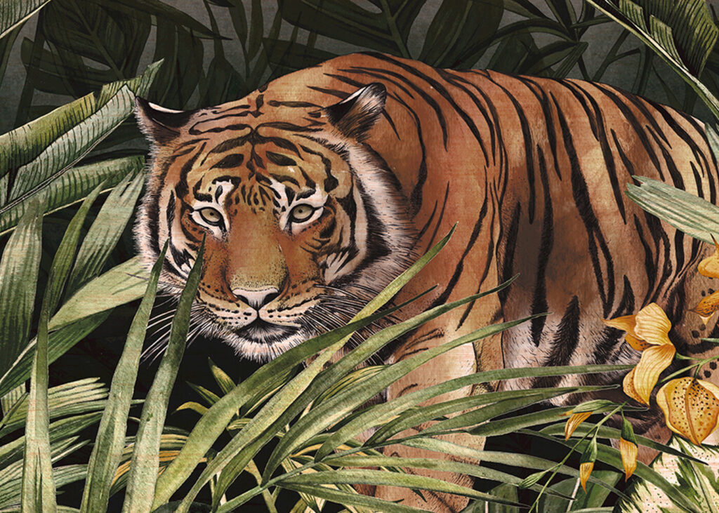 Arte Expedition Silk Road Garden behang (72000) - Sfeerbeeld