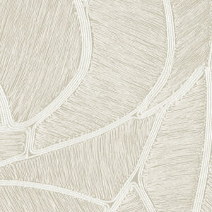 Arte Manila Spiral behang in kleur Bone (64512) - Product close-up