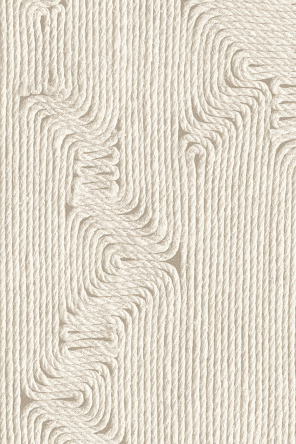 Arte Manila Edge behang in kleur Bone (64524) - Product close-up