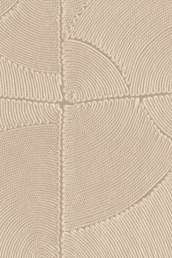Arte Manila Atlas behang in kleur Sand (64534) - Product close-up