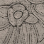 Arte Manila Flore behang in kleur Onyx (64544) - Product close-up