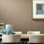 Flamant les unis linens Lin behang in kleur Peanuts (78009) - Interieur impressie