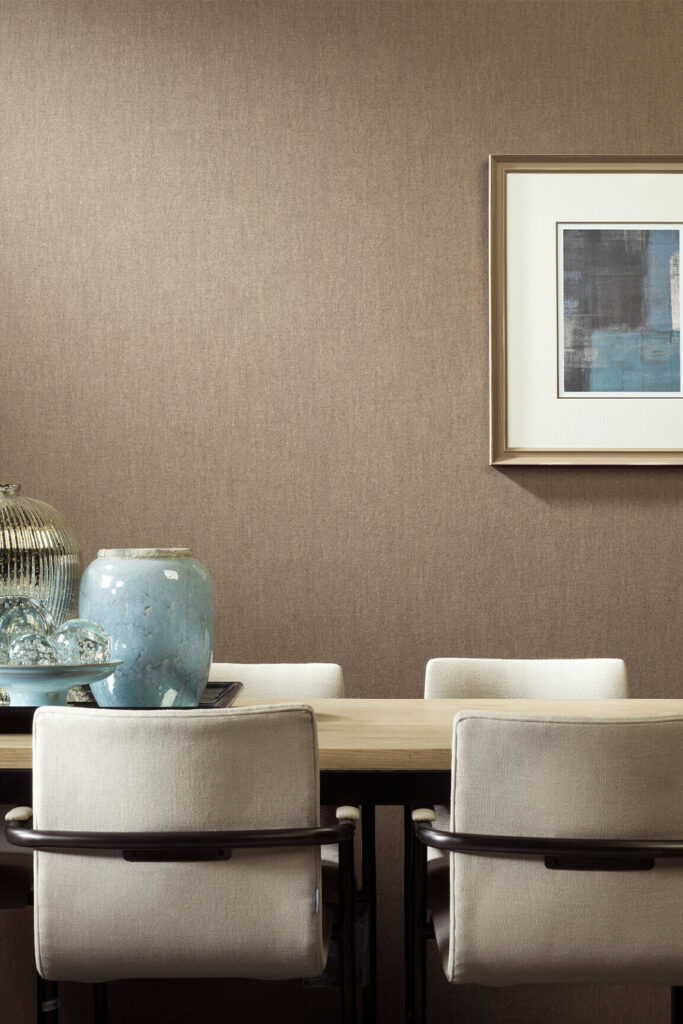 Flamant les unis linens Lin behang in kleur Peanuts (78009) - Interieur impressie