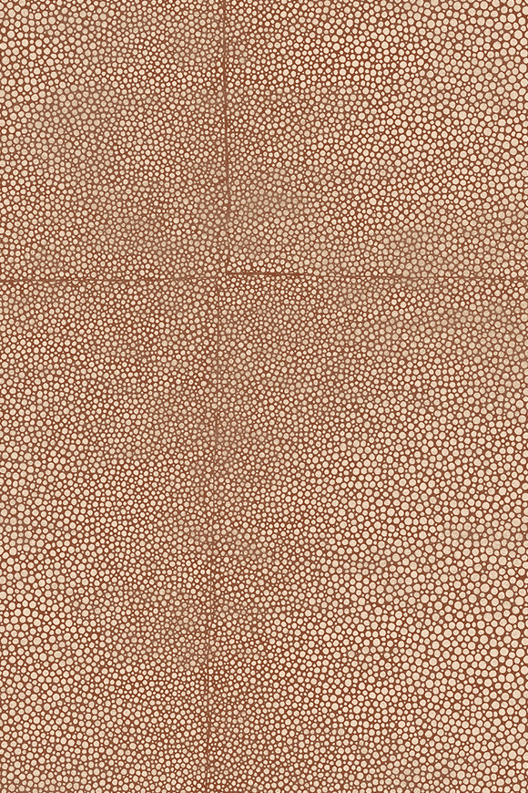 Arte Icons Shagreen behang in kleur Rose Brown (85522) - Product close-up