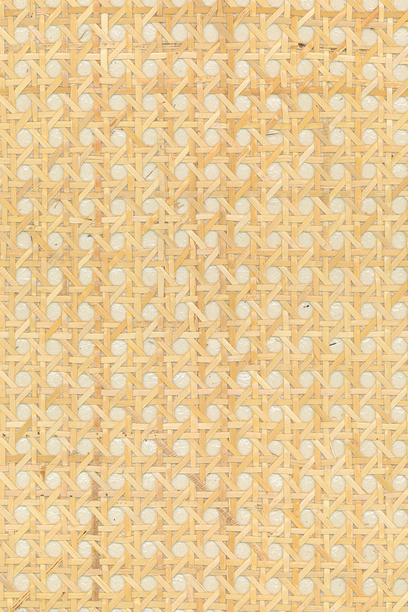 Arte All naturals Rattan behang in kleur Off-white (85540A) - Product close-up