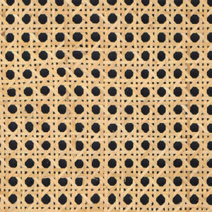 Arte Icons Rattan behang in kleur Eclipse (85541) - Product close-up