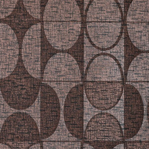 Arte Icons Curve behang in kleur Dark Taupe (85553) - Product close-up