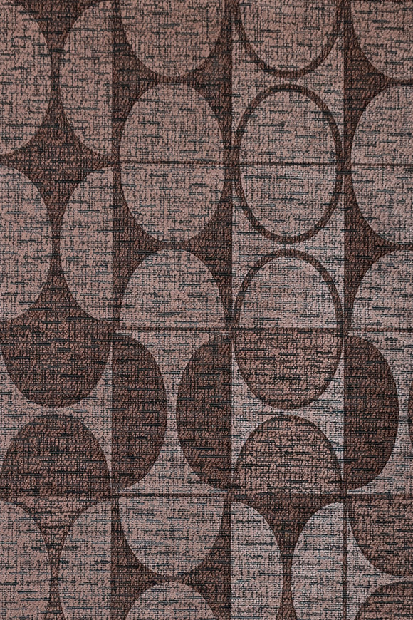 Arte Icons Curve behang in kleur Dark Taupe (85553) - Product close-up