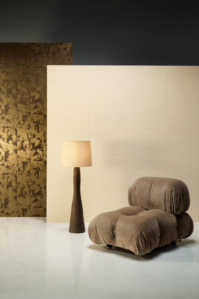 Arte All naturals Agave behang in kleur Natural (90533A) - Interieur impressie