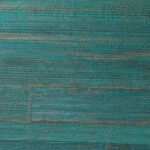 Arte All naturals Camago behang in kleur Turquoise (14003A) - Product close-up
