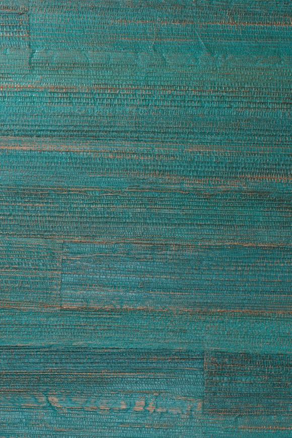 Arte All naturals Camago behang in kleur Turquoise (14003A) - Product close-up