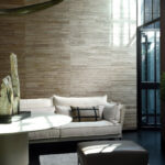 Arte All naturals Camago behang in kleur Mangrove (14009A) - Interieur impressie