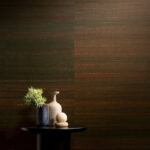 Arte All naturals Dupion behang in kleur Umber (87210A) - Interieur impressie