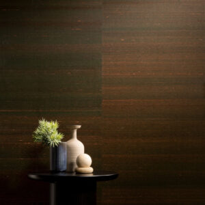 Arte All naturals Dupion behang in kleur Umber (87210A) - Interieur impressie