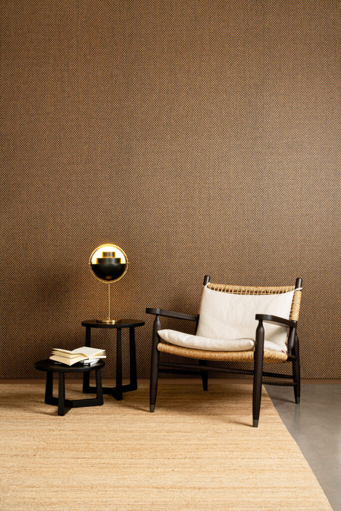 Arte All naturals Ferox behang in kleur Murano (28066A) - Interieur impressie