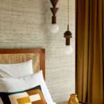 Arte All naturals Infini behang in kleur Mushroom (48021A) - Interieur impressie