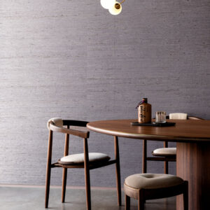 Arte All naturals Kudzu behang in kleur Dove Grey (54537A) - Interieur impressie