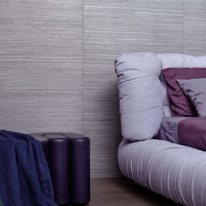 Arte All naturals Line behang in kleur Lilac (80708C) - Interieur impressie
