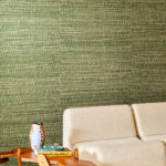 Arte All naturals Ruban behang in kleur Palmier (48070A) - Interieur impressie