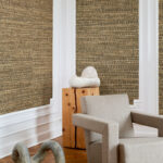 Arte All naturals Ruban behang in kleur Oak (48071A) - Interieur impressie