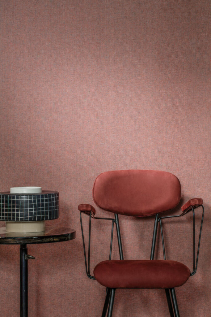 Arte All naturals Scope behang in kleur Terracotta (42079B) - Interieur impressie