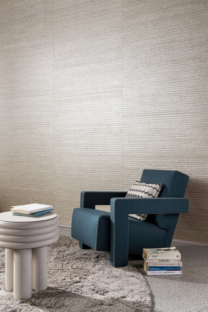 Arte All naturals Twill behang in kleur Chroma (40330A) - Interieur impressie