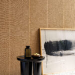 Arte All naturals Uno behang in kleur Ochre (46561A) - Interieur impressie