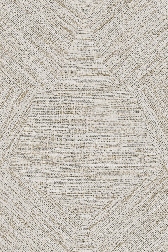 Arte Antigua Pentagono behang in kleur Linen (33041) - Product close-up