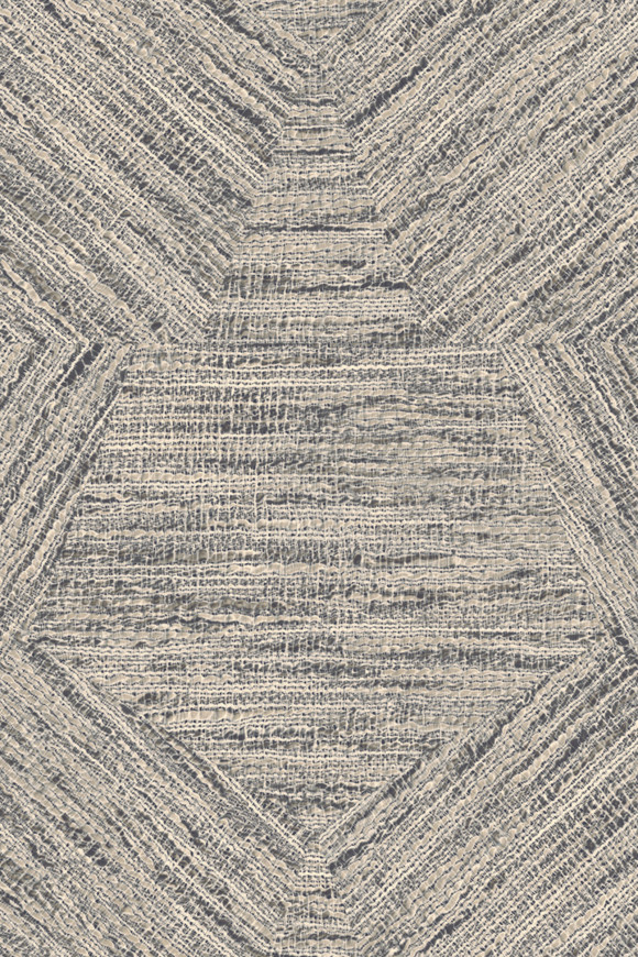 Arte Antigua Pentagono behang in kleur Taupe (33043) - Product close-up