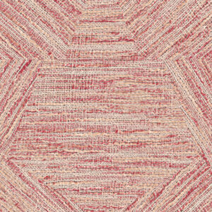 Arte Antigua Pentagono behang in kleur Fuchsia (33046) - Product close-up