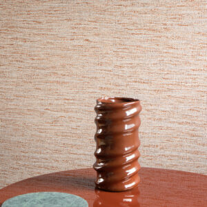 Arte Antigua Ritorto behang in kleur Tangerine (33056) - Interieur impressie