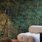Arte Antigua Stagionato behang in kleur Foliage (33010) - Interieur impressie