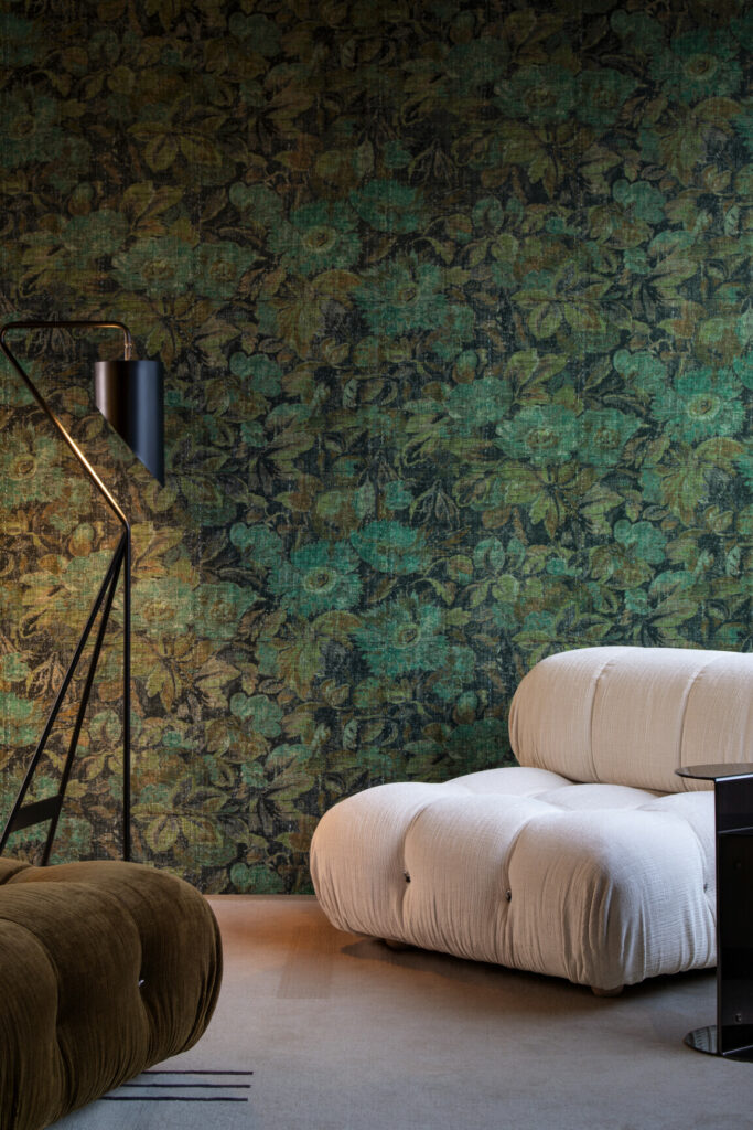 Arte Antigua Stagionato behang in kleur Foliage (33010) - Interieur impressie