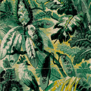 Arte Antigua Tropicali behang in kleur Lemony Green (33000) - Product close-up