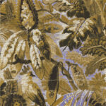 Arte Antigua Tropicali behang in kleur Golden Lilac (33001) - Product close-up