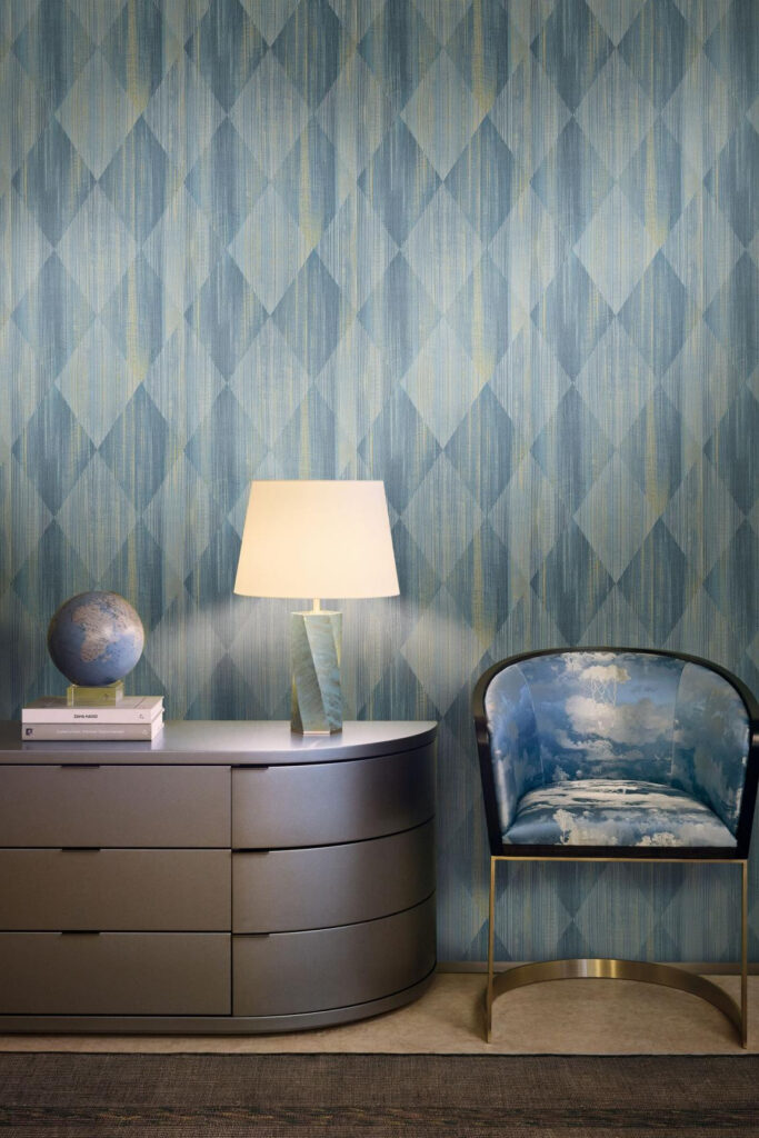 Arte Graphic elements 3 Hokkaido behang in kleur G1A8016 (G1A8016) - Interieur impressie