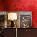 Arte Graphic elements 3 Kyushu behang in kleur G1A8041 (G1A8041) - Interieur impressie