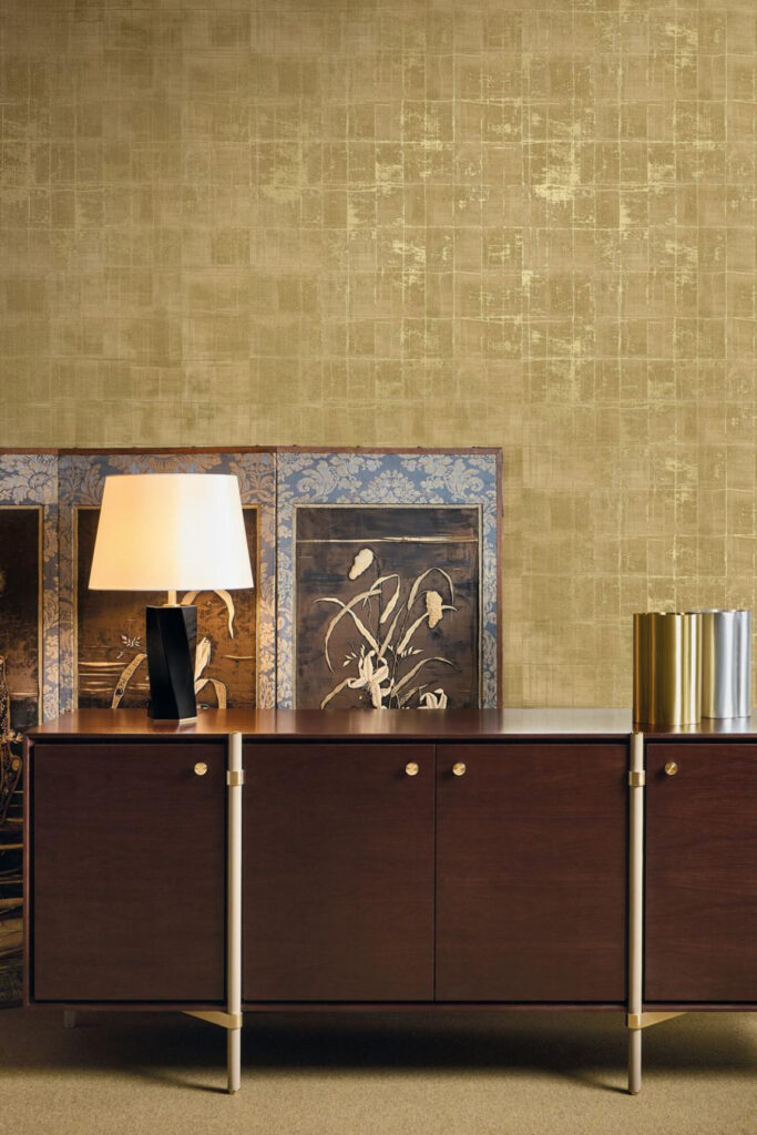 Arte Graphic elements 3 Kyushu behang in kleur G1A8043 (G1A8043) - Interieur impressie