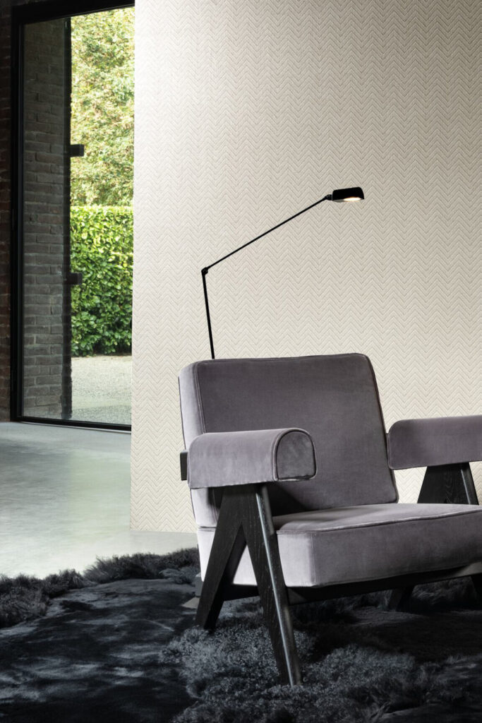 Arte contract Amaranth behang in kleur 67591 - Interieur impressie