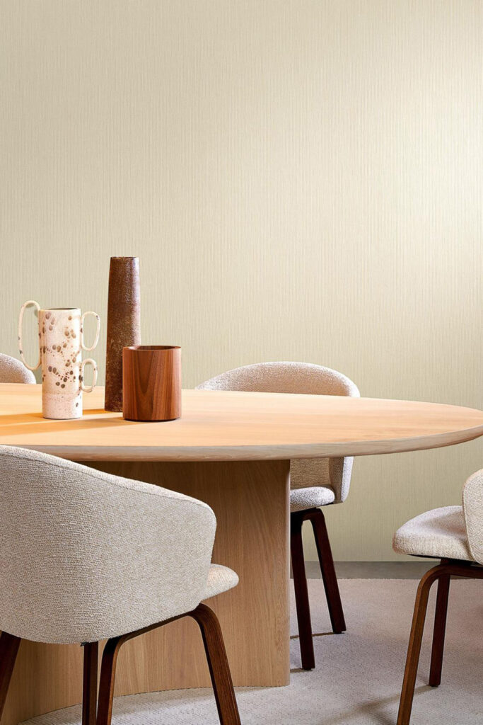 Arte Arte contract Arundo behang in kleur Pale Olive (67748) - Interieur impressie