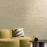 Arte Arte contract Madagascar behang in kleur Olive (67791) - Interieur impressie