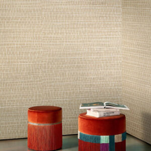 Arte Arte contract Madagascar behang in kleur Abaca Beige (67792) - Interieur impressie