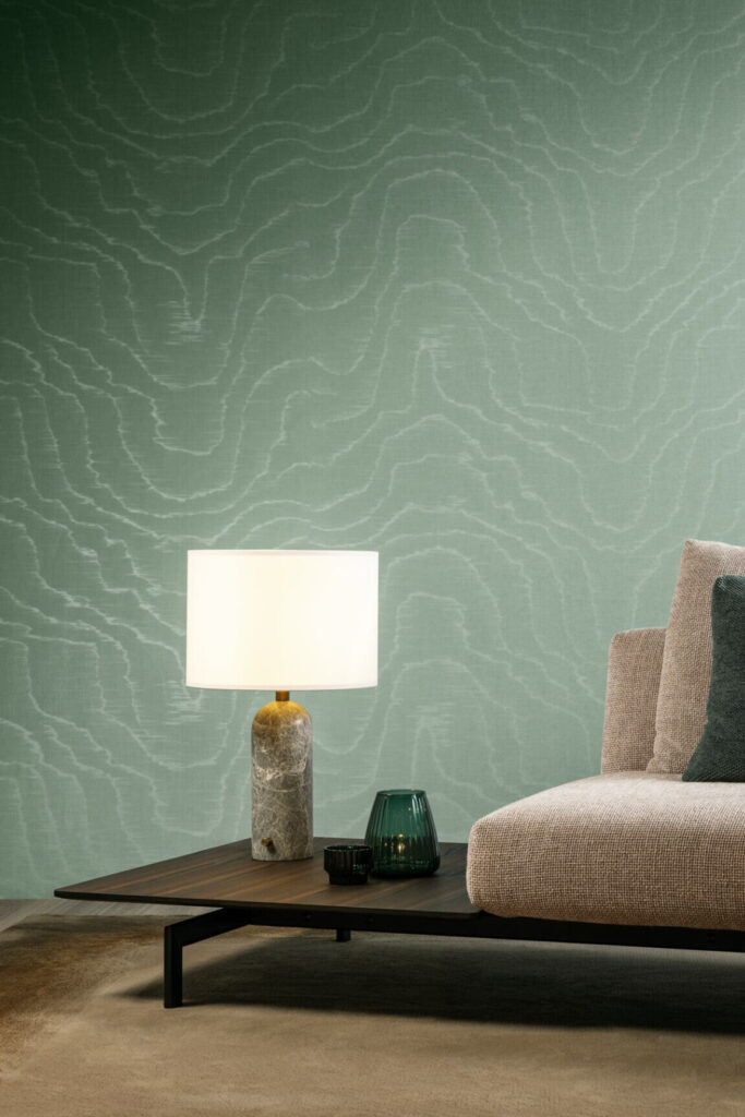 Arte Arte contract Moire sauvage behang in kleur 67704 (67704) - Interieur impressie