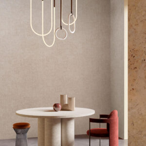 Arte Arte contract Muga silk behang in kleur Vintage Blush (67815) - Interieur impressie