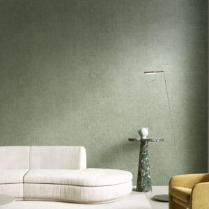Arte Arte contract Muga silk behang in kleur Thyme (67816) - Interieur impressie