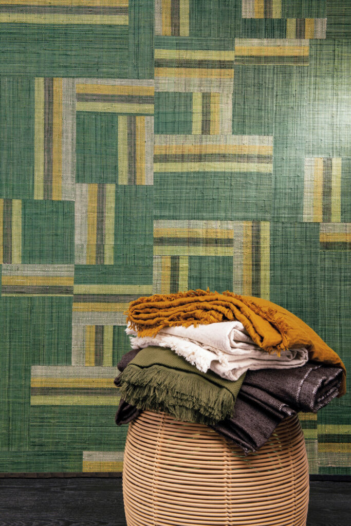 Arte Atelier 1 Boro behang in kleur AT71 (AT71) - Interieur impressie