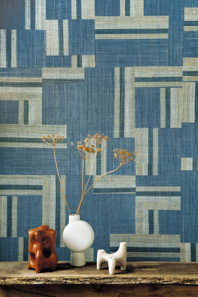 Arte Atelier 1 Boro behang in kleur AT74 (AT74) - Interieur impressie