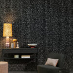 Arte Atelier 1 Mademoiselle tweed behang in kleur AT33 (AT33) - Interieur impressie